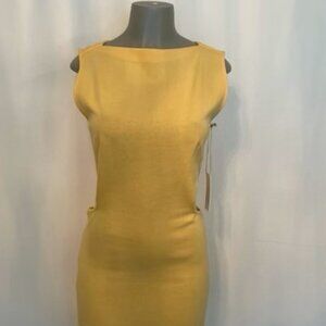 VICTOR GLEMAUD YELLOW DRESS SIZE M